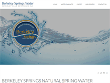 Tablet Screenshot of berkeleyspringswater.com